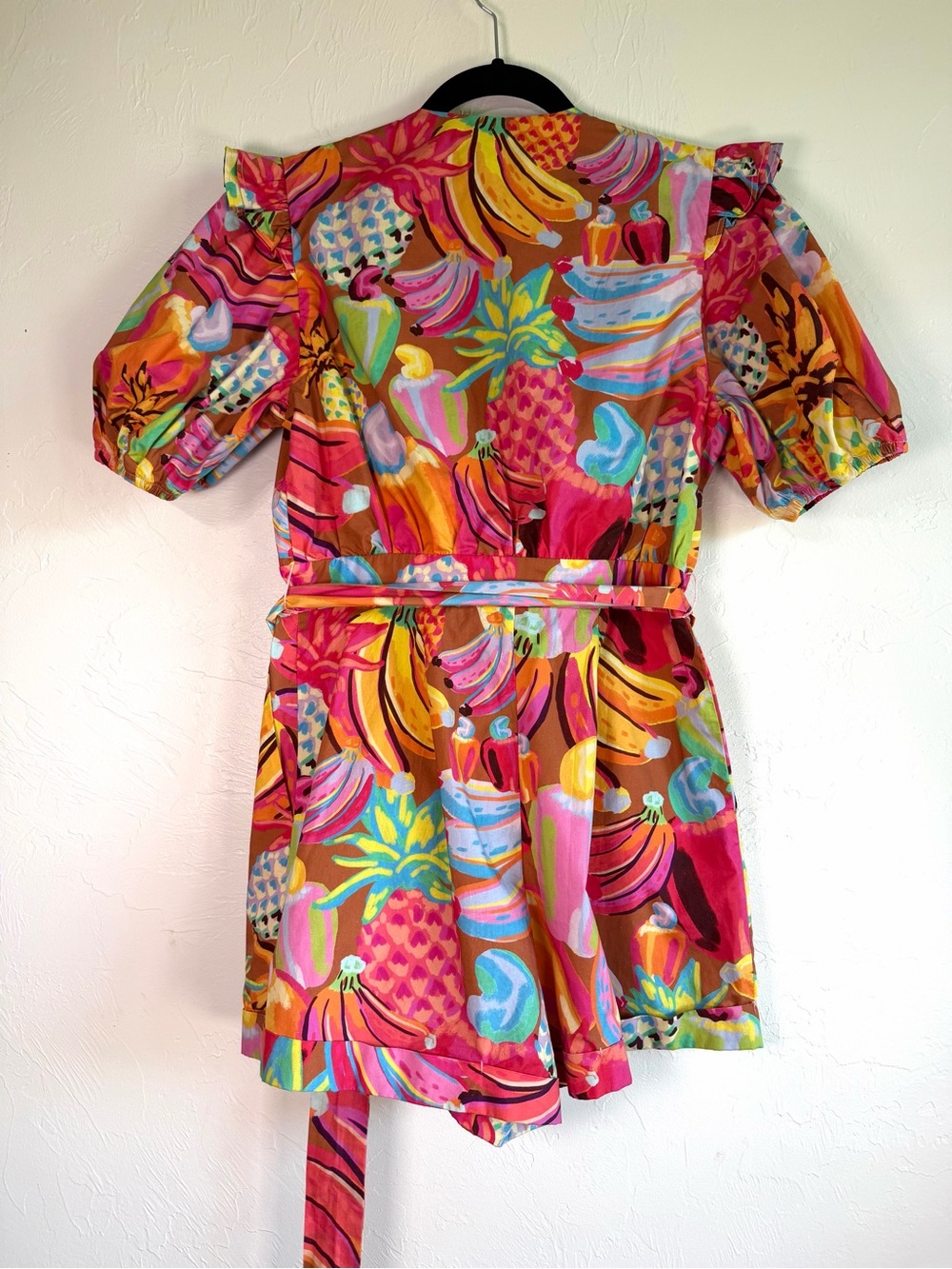 FARM Rio fruit salad romper 100% cotton sz small - Picture 12 of 12